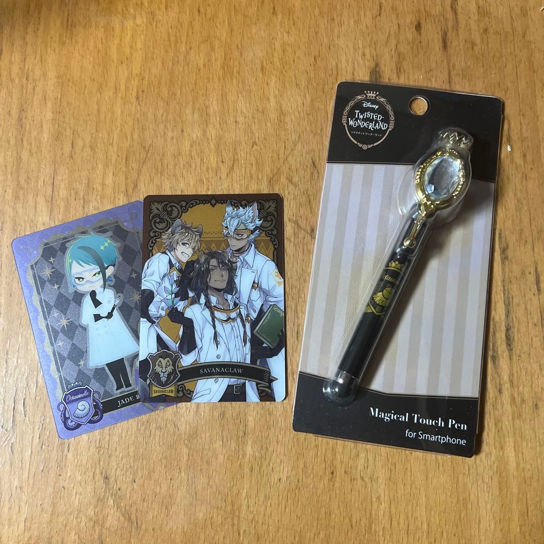 Сенсорная ручка Twisted Wonderland (Окта) набор карт.