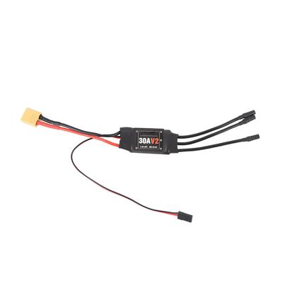 30A ESC RC Motor Brushless Speed Controller with XT60 and 3.5mm Female Plug Multiple Guard for RC Helicopter Airplane