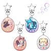 Anime Cartoons Acrylic Keychain for Mew Glaceon Sylveon Togepi Key Ring Self-Made Acrylic Key Buckle Student Backpack Pendant