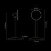 T18 Magnetic Cellphone Holder Desktop Mount Aluminum Alloy Multifunctional Lazy Phone Stand