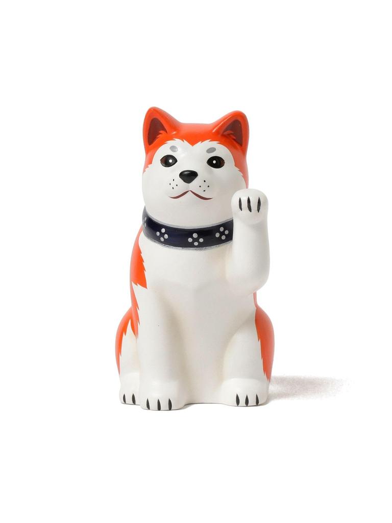 Crafts Toys Chugai Touen Left Size Orange [Beams Japan] Arts, & [Special Order] Maneki-Inu (Little Dog) Hand, 3, -