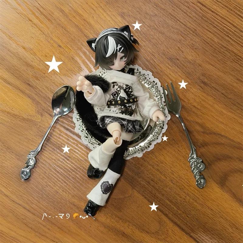 Lunar Lore Meow Meow Meow Power Series 1/8 Bjd Blind Box Mystery Box Toys Kawaii Ornaments Figurines Home Decor Desktop Model