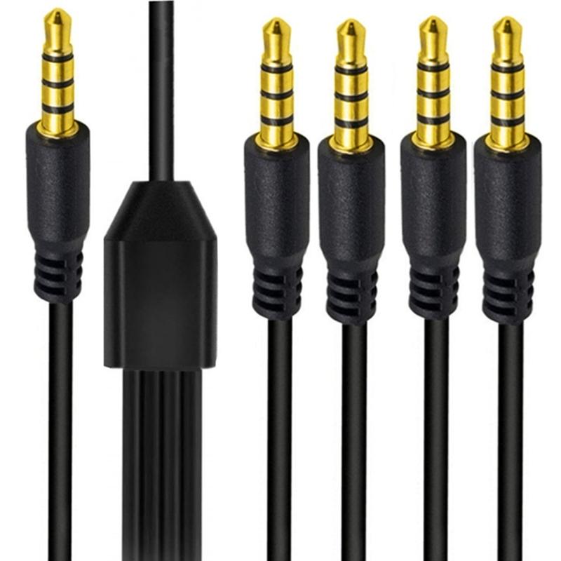 Reinforced Auxiliary Stereo Cord Universal for Phones Tablets Laptops Headphones Electronics Universal Device Connection