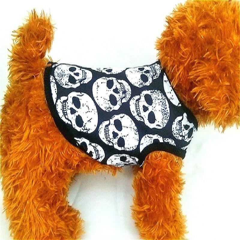 Autumn Dog Clothes For Halloween Skeleton Pattern Halloween Dog Clothes Dog Clothing Pet Apparel