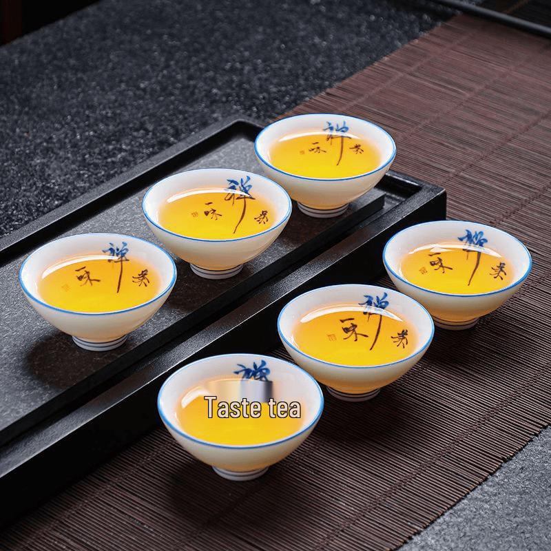 Hand-painted Porcelain Kung Fu Teacup