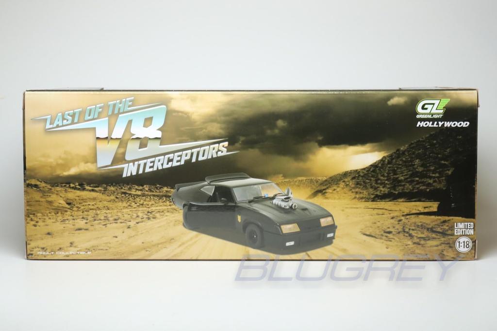 Greenlight 1/18 Ford Falcon XB 1973 Mad Max GREENLIGHT Falcon XB Last of the V8 Interceptors