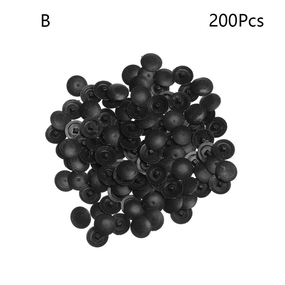 200pcs/bag Plastic Furniture Exterior Hardware Protective Cap Nuts Covers Cross Screws Decor