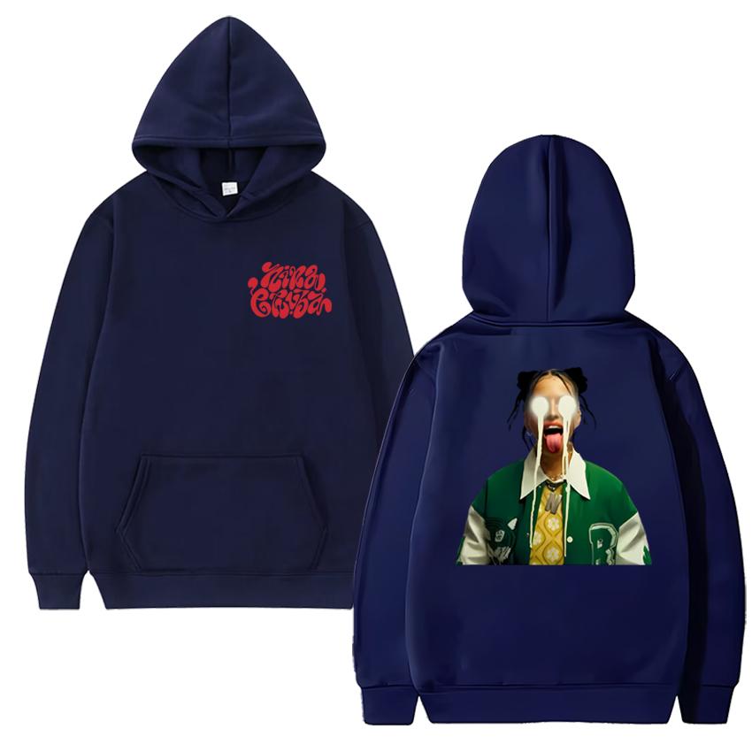 2025 Hot Singer Nina Chuba Double Sided Printed Hoodies Autumn Winter Men Women Fashion Fleece Pullover Unisex Casual Sweatshirt