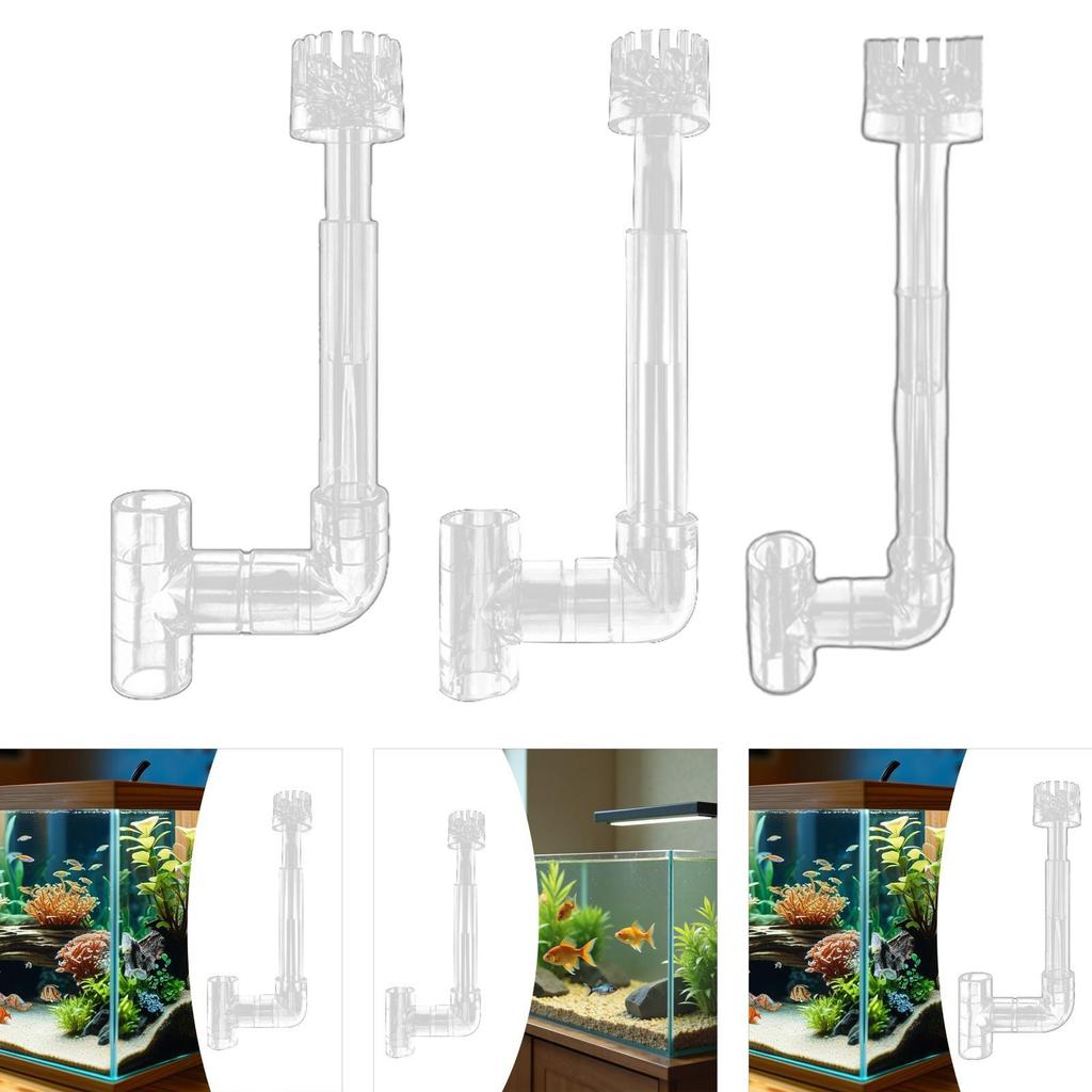 Aquarium Oil Removal Kit, Skimmer, , Efficient, And Functional, Transparent