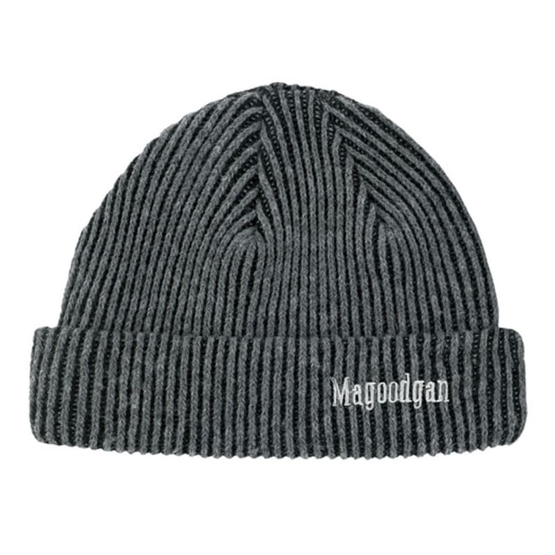 

MAGOODGAN Головной убор 9316 Меланжевая черная шапка бини ONE