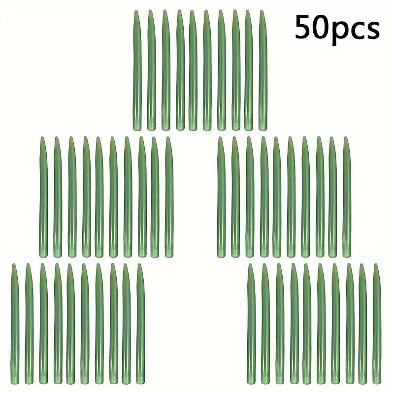 

1 комплект 50 шт. трубок против запутывания для карповой рыбалки - 3,5 см и 4,5 см, с резиновыми наконечниками и защитой узла 50pcs-4.5cm зелёный