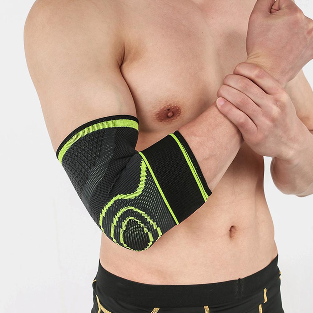 Elastic Elbow Support Elbow Compression Sleeve Brace Sports Fitness Protective Guard