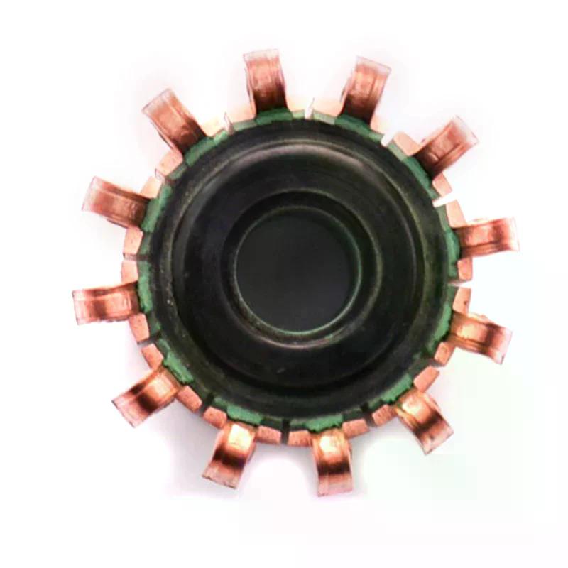 1Pcs 8*23*19.5mm 12P/10P/20P/24P/3P Teeth Copper Hook Type Electrical Motor Commutator CHY-1518-12 22.5*8*17.3 23.2*8*14.6