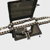 Dark Melting Style Cross Hip-Hop Cuban Necklace - Unisex Clavicle Sweater Chain