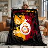 Galatasaray Ultra Soft Flannel Throw Blanket Warm Cozy Blanket for Bed Couch or outdoor best gift
