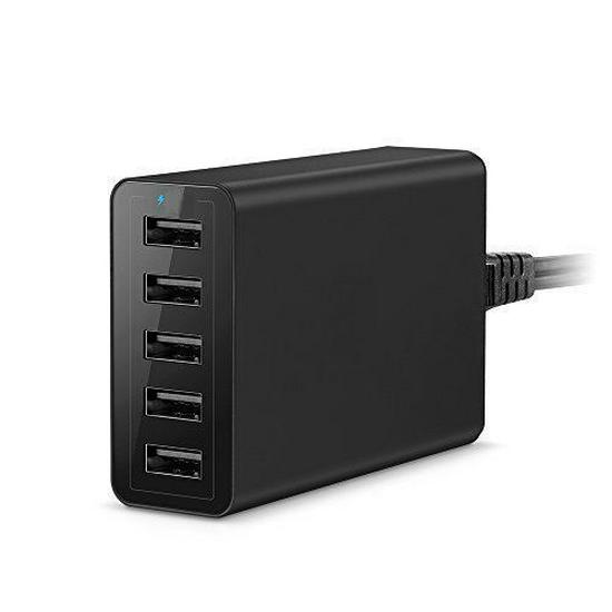 

60 Вт 5 В / 12 А Многопортовое USB-зарядное устройство для мобильного телефона - Популярная модель