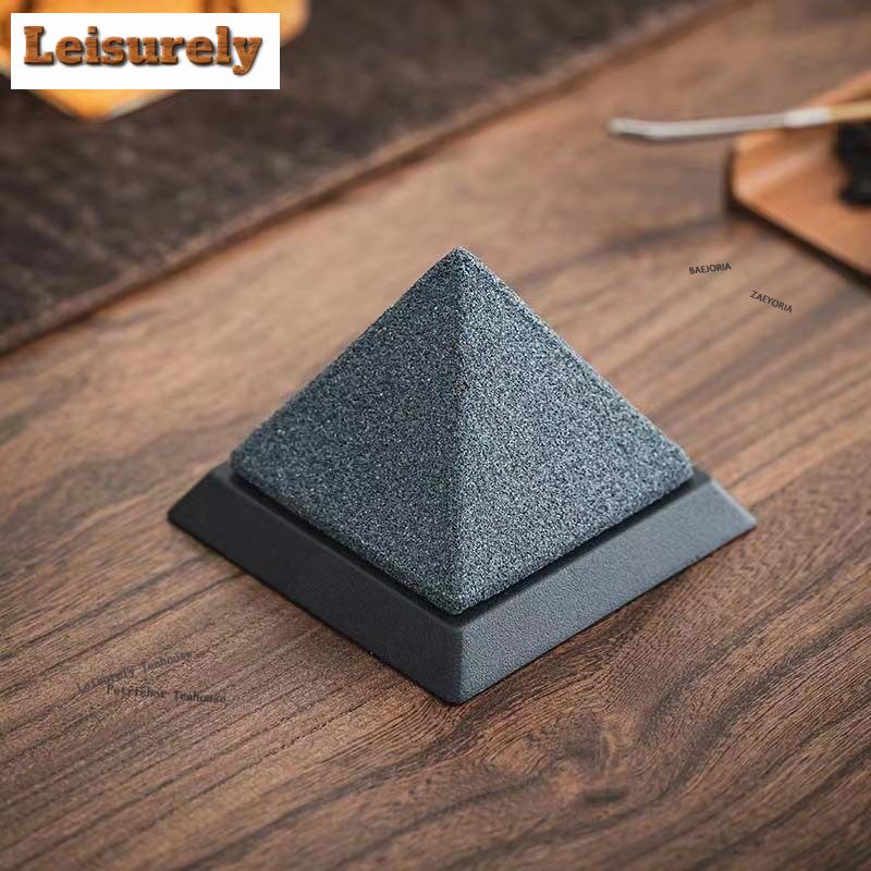 Pyramid Nano-microporous Sclausura Tea Separator Infusor Creative Tea Strainer Dispenser Tea Soaking Tea Filter For Tea Ornament