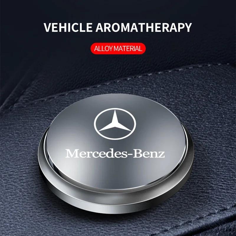 KAQJO1 1pc Car Interior Air Freshener Fragrance Aromatherapy Diffuser Stickers For Mercedes Benz C43 C63 C55 C Class AMG C180 C200 C220