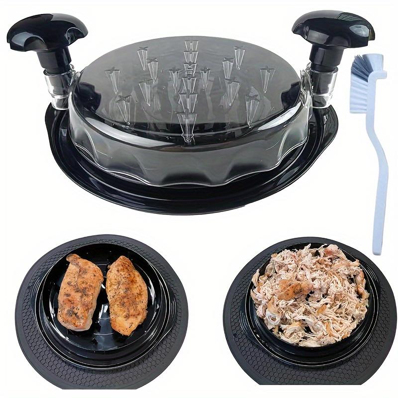 

Effortless Shredding! Ergonomic Chicken Shredder with Non-Slip Base.Heat-Resistant & Easy Clean.Perfect for Meal Prep. Shop Now! чорний