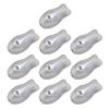 10 Pieces Artistic Double Sided Ceramic Fish Beads Crafting Supplies Spacers For Homemade Jewelry Phone Chains