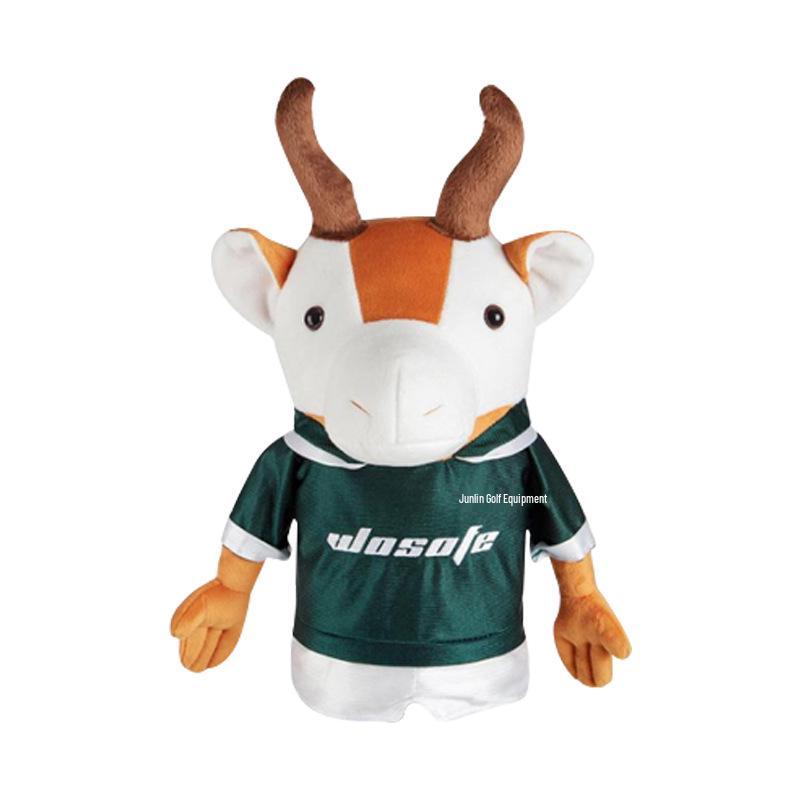 Cartoon Animal Golf Driver Cover: Plush, Cute, and Comfortable Doll Design