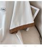 Plus Size Women's Summer Lapel Top Slimming Short Sleeve T-Shirt Cardigan