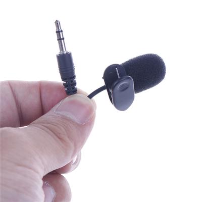 3,5 mm Mini Studio řečový mikrofon klip pro PC stolní notebook 1,5 M