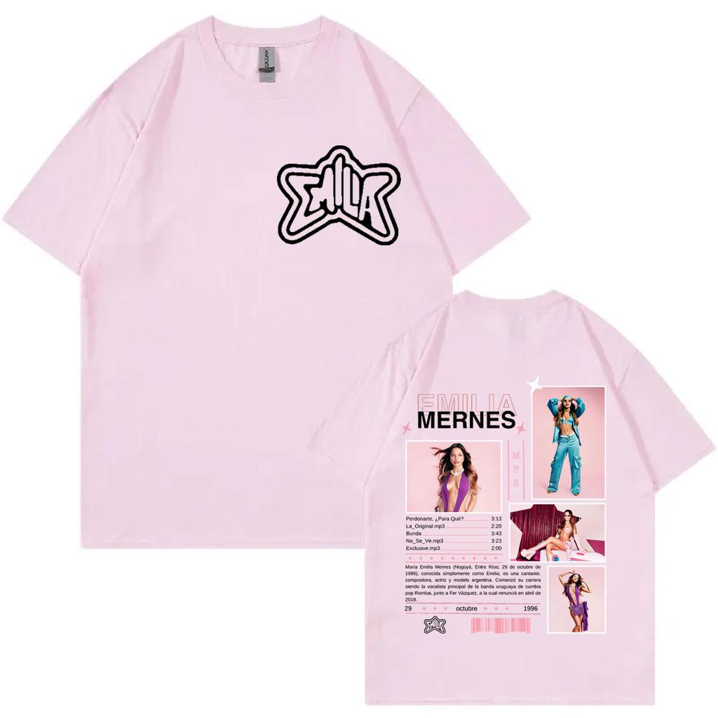 Tour Graphic T Shirts Men's Women's Hip Hop Fashion Aesthetic T-shirts High Quality Cotton Oversized T-shirt