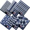 Imaa Imabari Certified Hand Made In Antibacterial and Bamboo Bamboo Bamboo Blue 6 Count Towels/Handkerchiefs, Japan, Odor-Resistant, Cotton, Rayon,