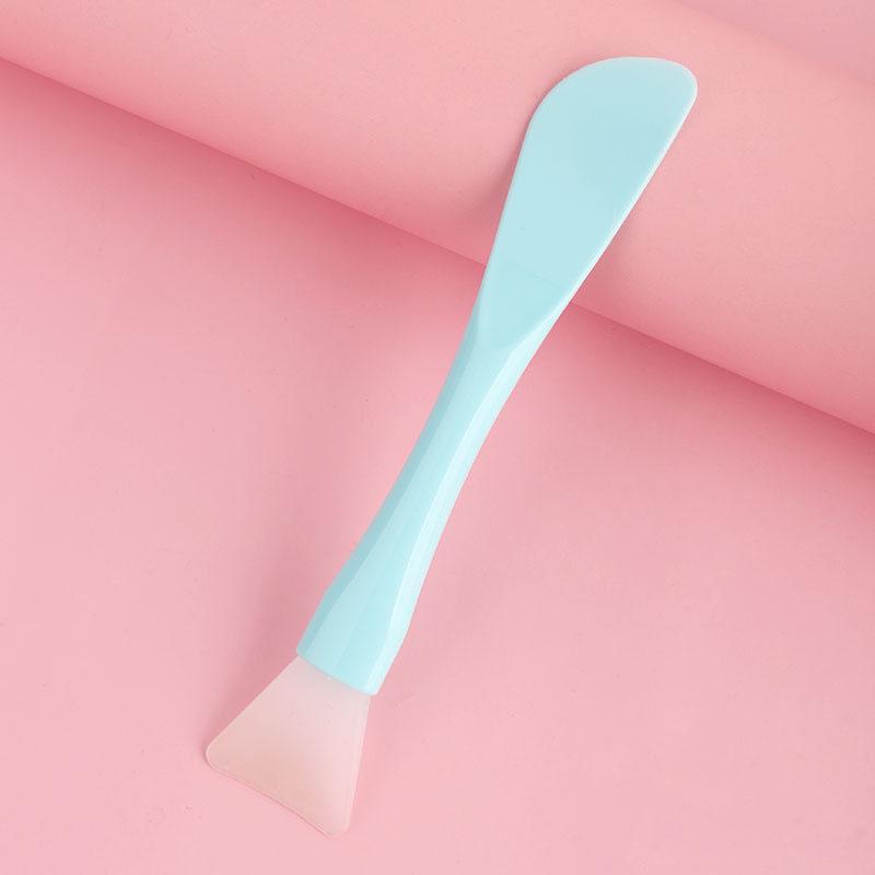 30/50/100PCS Silicone Facial Mask Brush Soft Head With Scraper Integrated Mud Film DIY Adjusting Beauty Tools Cream Cosmetics
