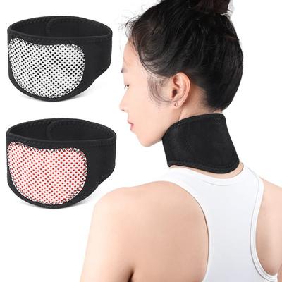 Magnetic Therapy Magnetic Neck Massage Brace Hot Compress Magnetic Therapy Neck Cover  Relaxation