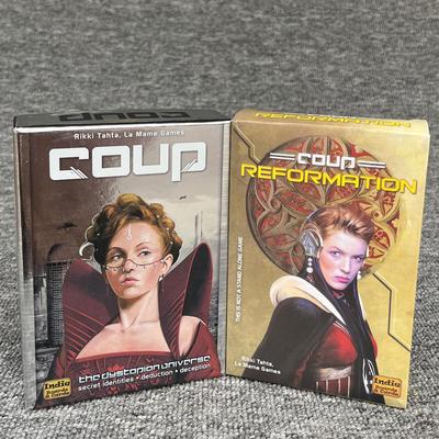 Indie Boards and Cards | Coup | Παιχνίδι Καρτών | Ηλικίες 14+ | 2-6 Παίκτες | 15 Λεπτά Χρόνος Παιχνιδιού
