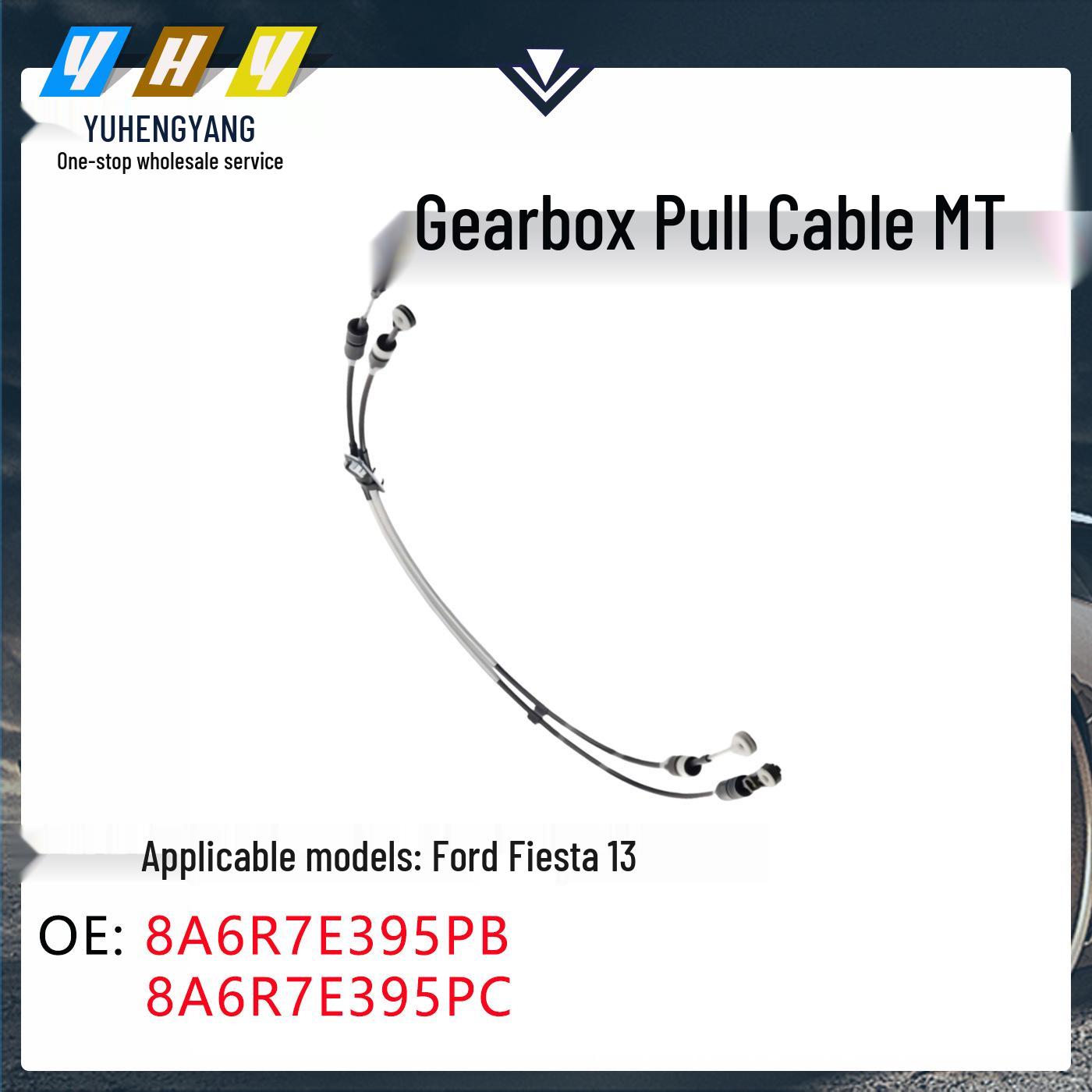 Compatible Ford Fiesta 2013 Gearbox Cable MT Auto Transmission Shift Cable 8A6R7E395PB Three-dimensional