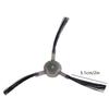 4 Pair 3-Arm Side Brush Vacuum Cleaner Side Brush for Lefant M210 M210S M210B M213 Universal Part Easy to Install