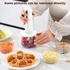 USB Rechargeable Electric Meat Grinder Powerful Motor Cordless Vegetable Chopper  Home Use