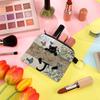 Adorable Cat Print Coin Purse & Keychain Gift for Girls & Women