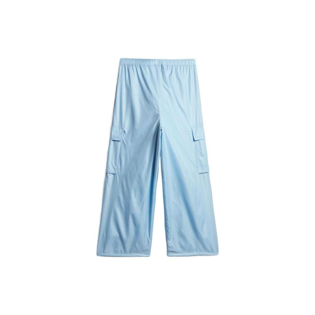 Adidas Originals Kerwin Frost Co-Branded Logo Stripe Knit Sweatpants Men Bottoms Sky-Blue H59894
