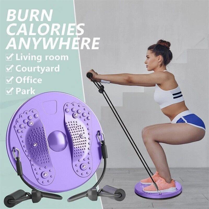 Bodybuilding Fitness Twist Waist Disc Health Trainer Fitness Equipment Balance Board Disc Slimming Gym Equipment Feet Exerciser