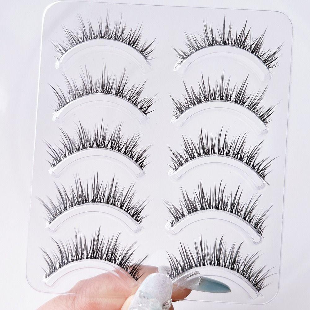 Thai Style Eye Lashes Soft Wispy Eye Makeup Tools 3D Mink False Eyelashes  Eyelashes Extension