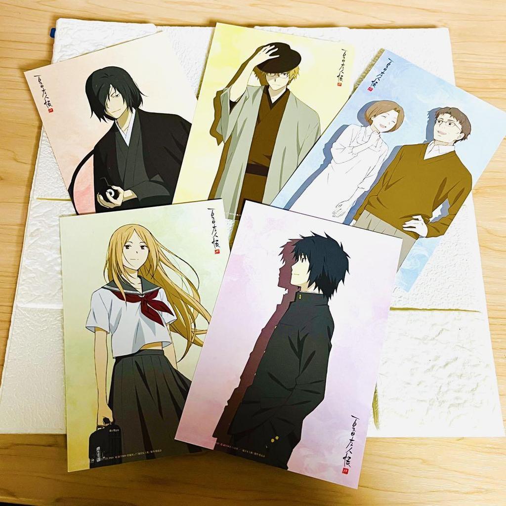[USED] Special Price Drop: Natsume's Book of Friends DVD Bonus Postcard Set of 5