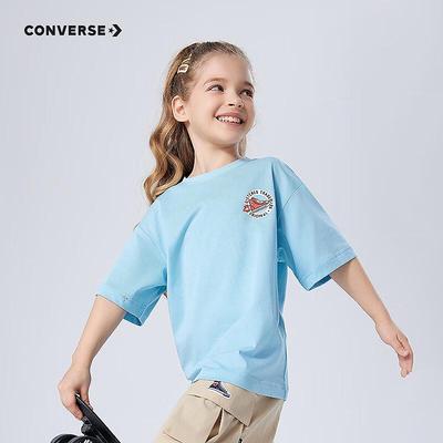 Kids' Summer Round Neck Short Sleeve T-Shirt