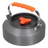 1.1L Tragbarer Wasserkocher aus Aluminiumlegierung Teekanne Kaffeekanne Outdoor Camping Zubehör