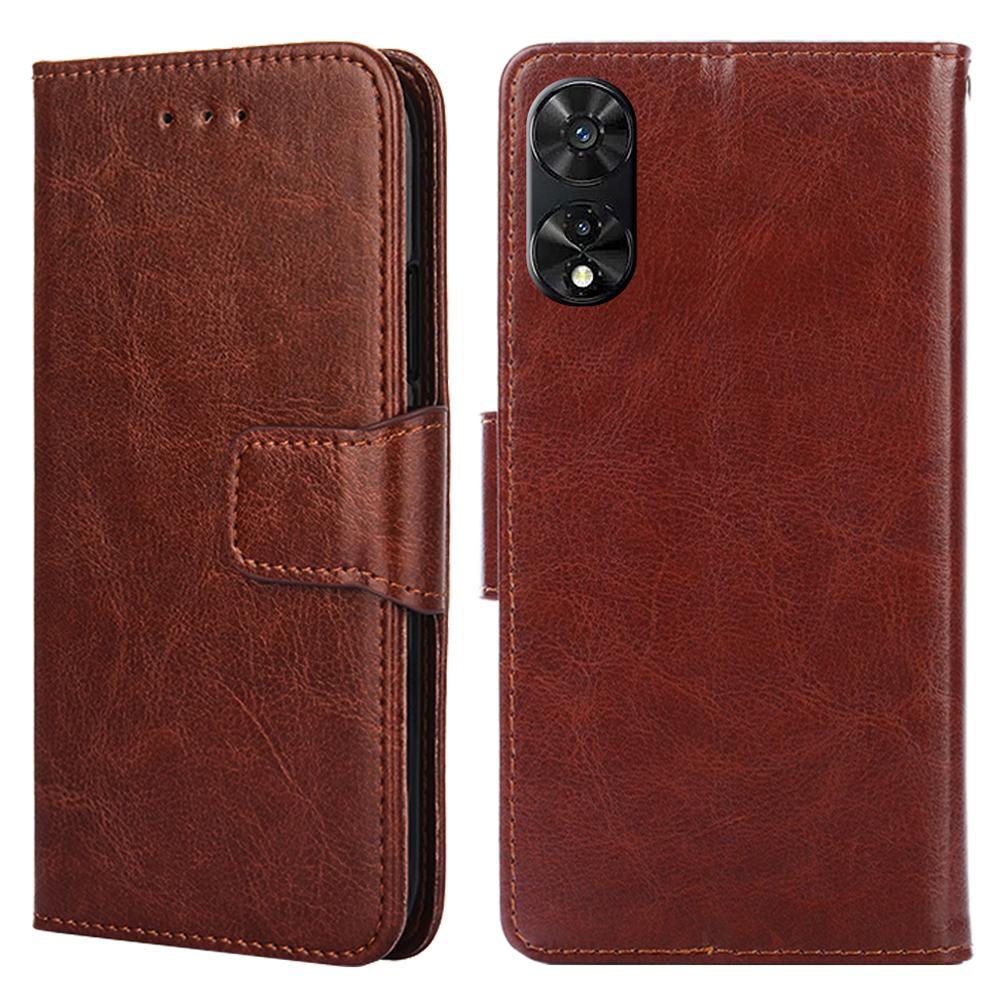 For TCL 505 Shockproof Phone Case PU Leather+TPU Shell Wholesale Phone Stand Cover Wallet
