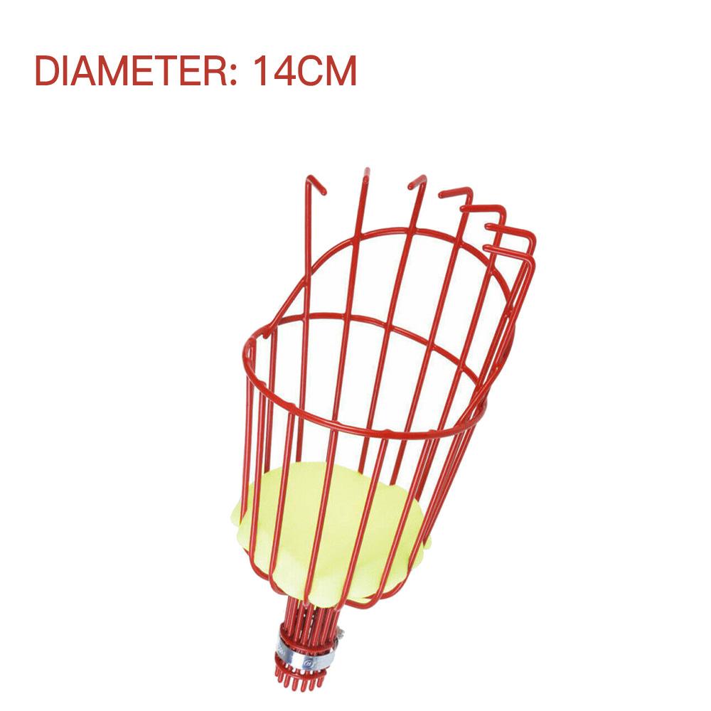 Fruit Picker Head Metal Deep Basket Without Pole Fruit Collector Harvest Picking Apple Citrus Pear Farm Garden Catcher Device