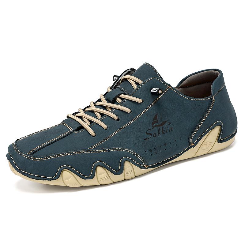 Fashion Men's Shoes Four Season New Plus Size Casual Shoes Fashion Low-top Soft Sole Breathable Outdoor Men's Sports Walking Shoes