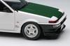 Make up EIDOLON 143 Toyota Sprinter Trueno (AE86) (3 Door) Tk-Street Ver. White (Green Carbon Hood) Finished Model EM718