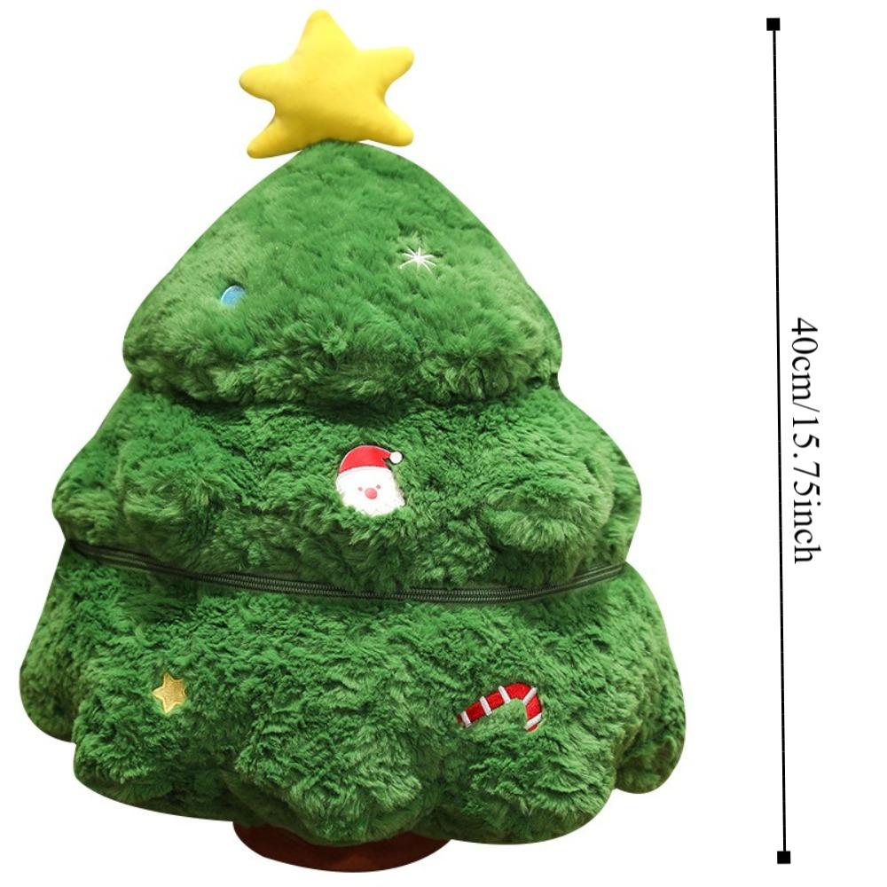 Christmas Tree Christmas Elk Plush Toy Plushies Santa Claus Plush Dolls  New Year Party Decorations
