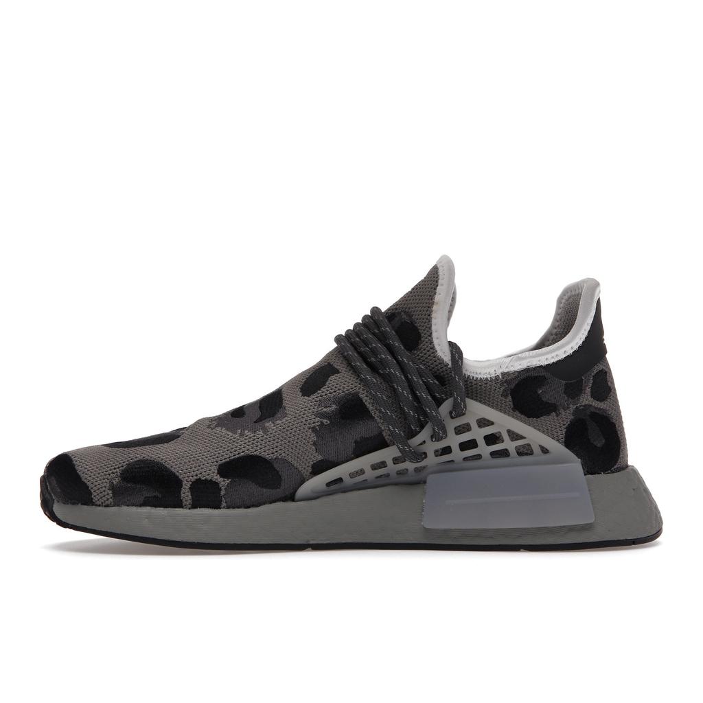 Pharrell x adidas NMD Human Race Animal Print - Ash Unisex Sneaker Grau Mgh-Solid-Grey Core-Black ID1531