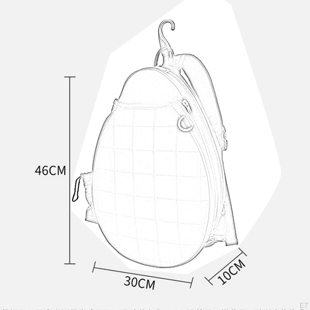 Premium Tennis Racket Carrying Case with Adjustable Strap