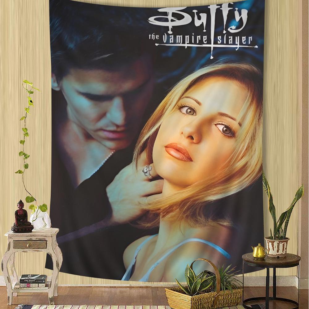 Buffy the Vampire Slayer Colorful Tapestry Wall Hanging Cheap Hippie  Bohemian Wall Tapestries Mandala Wall Hanging Sheets